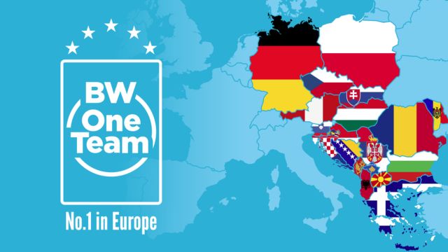 one team - nr 1 in europe